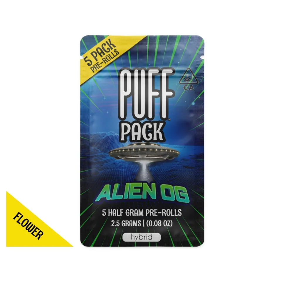 Alien OG Pre-Rolls 5pk - 2.5g