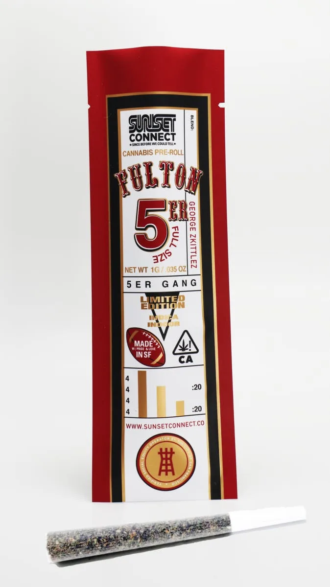 Fulton 5'er 49'ers George Zkittlz Edition Indica | 1g