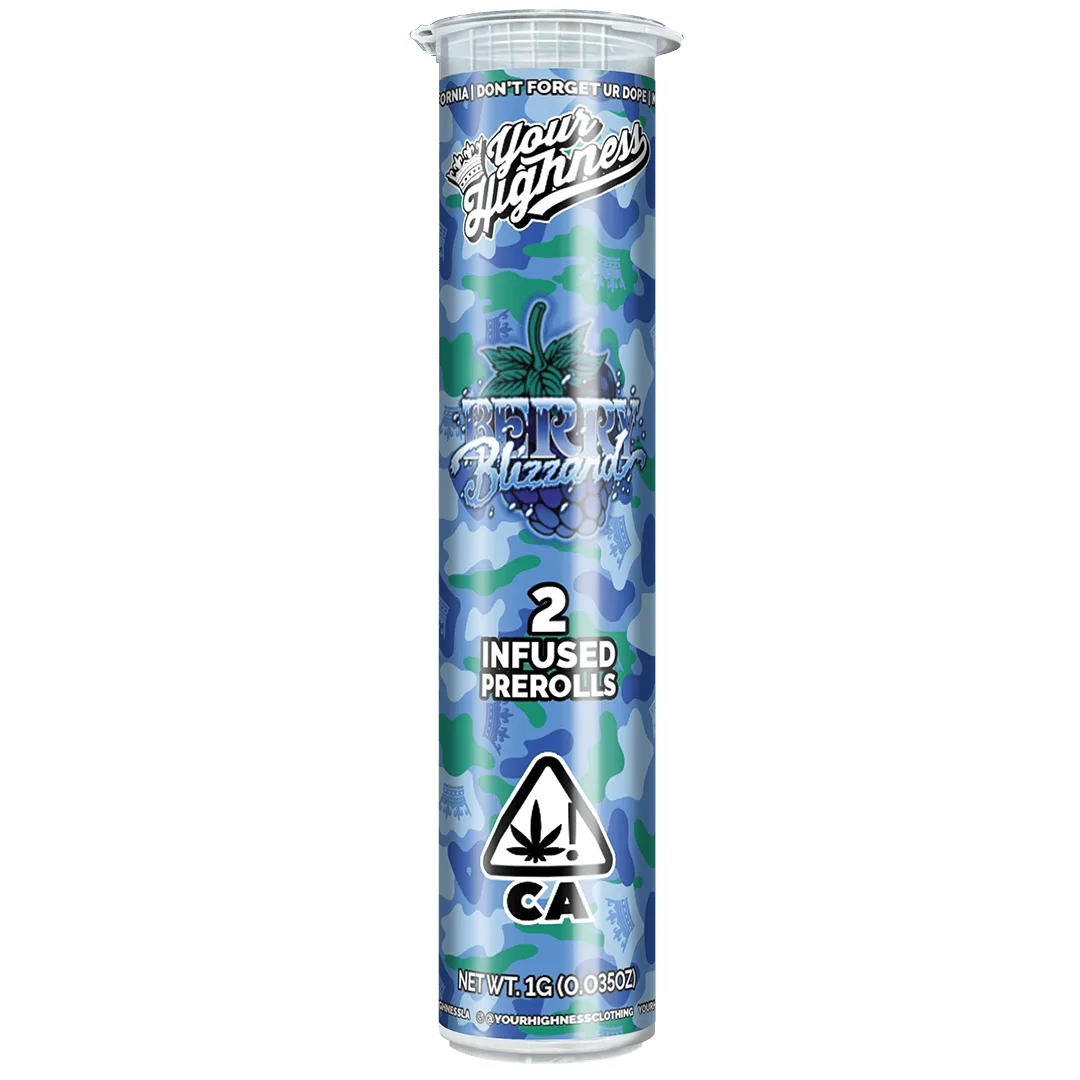 Berry Blizzard – Live Hash Infused Pre-Rolls (2 Pack)