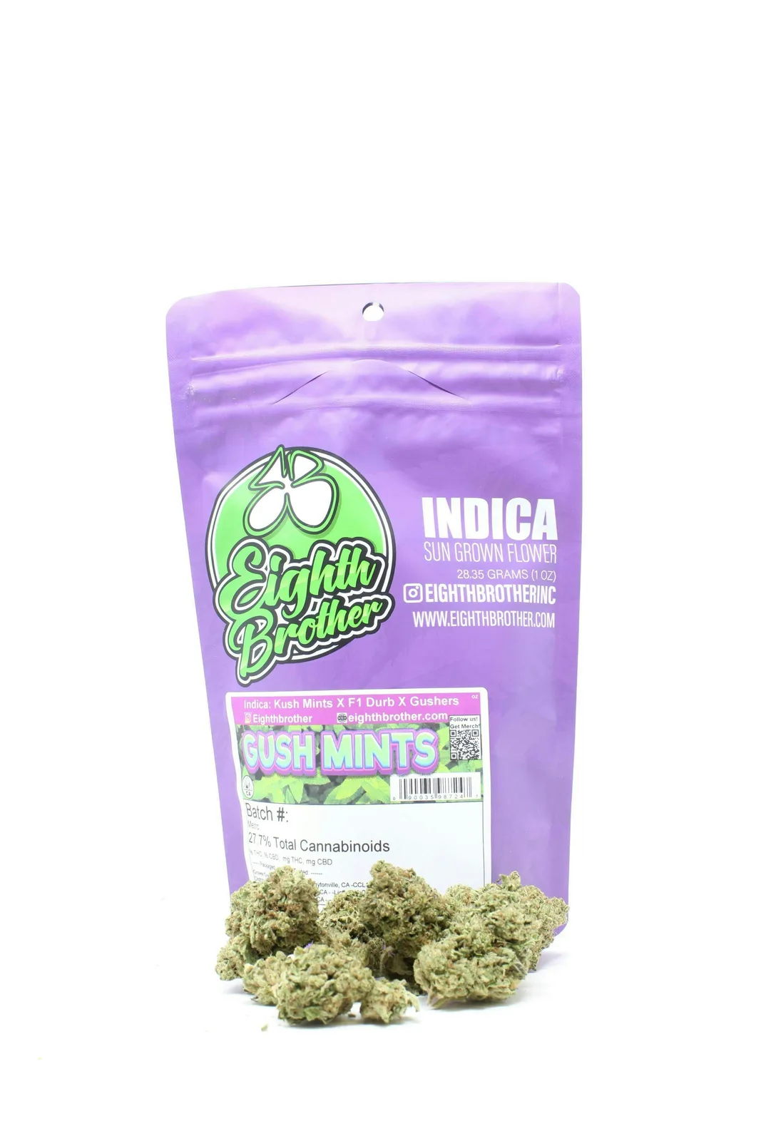 Eighth Brother | Gush Mints | Big Buds | 28g