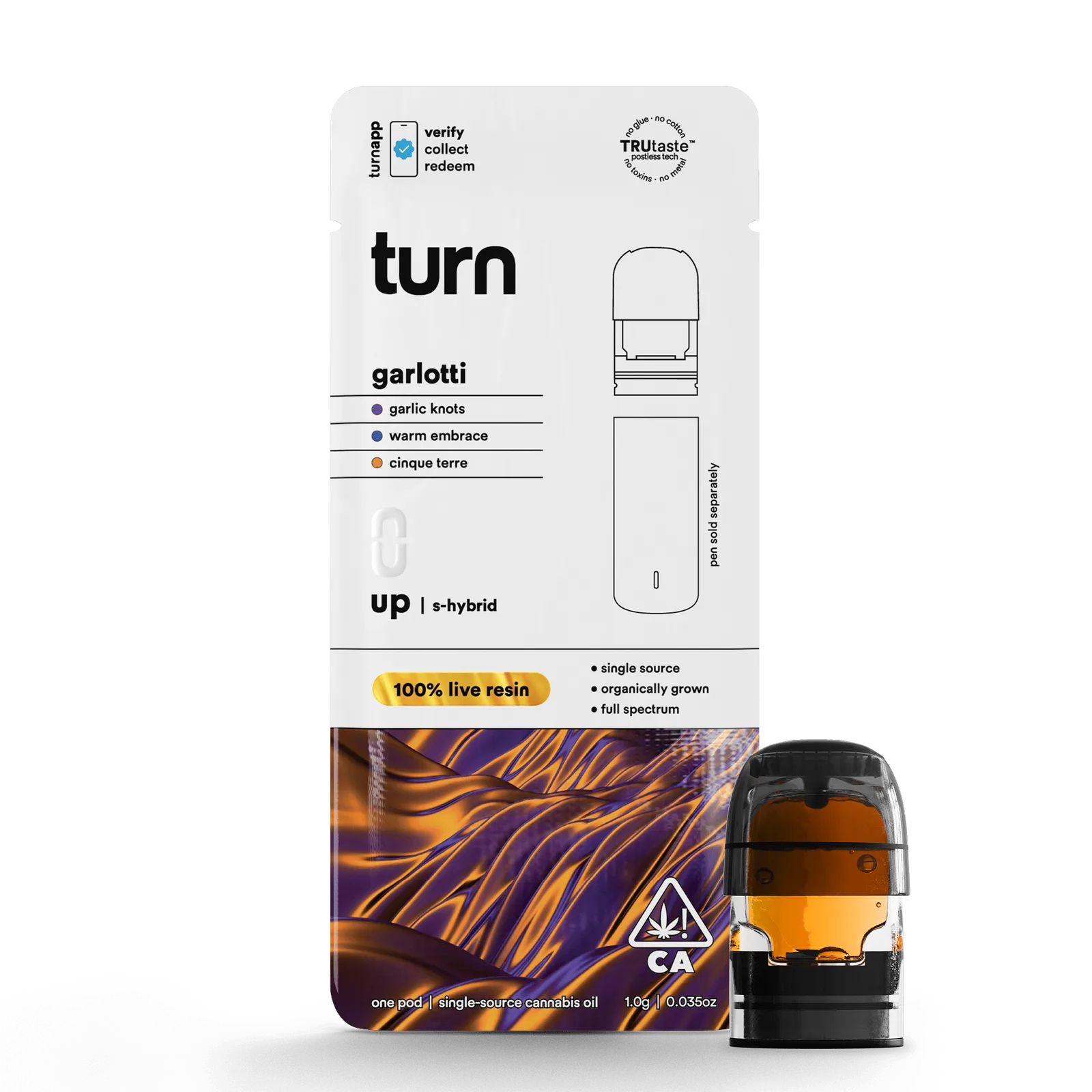 turn | Garlotti | Live Resin Pod | 1g