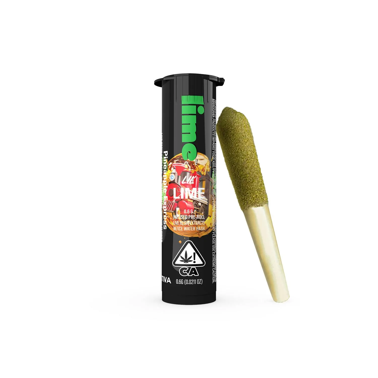 Infused Lil' Lime (.6g Sativa Mini Pre Roll) | Pineapple Express