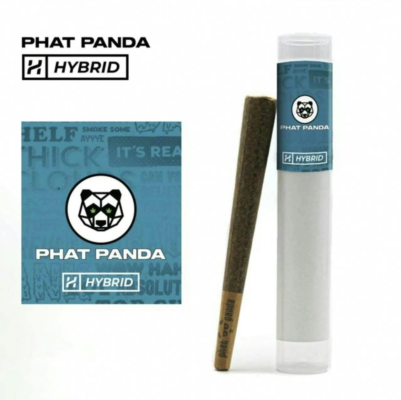 Phat Panda Platinum | Raspberry Burger | Joint | 1g