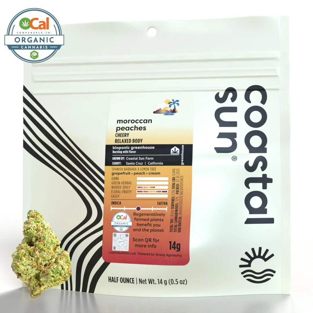 Moroccan Peaches Greenhouse Flower 14g