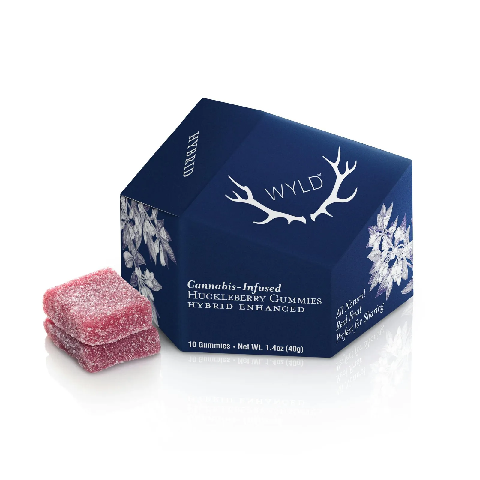 Huckleberry Hybrid Enhanced Gummies