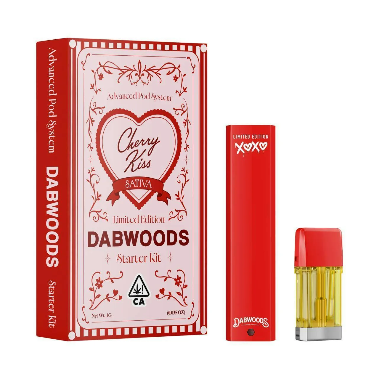 VAPE - STARTER KIT CHERRY KISS 1G