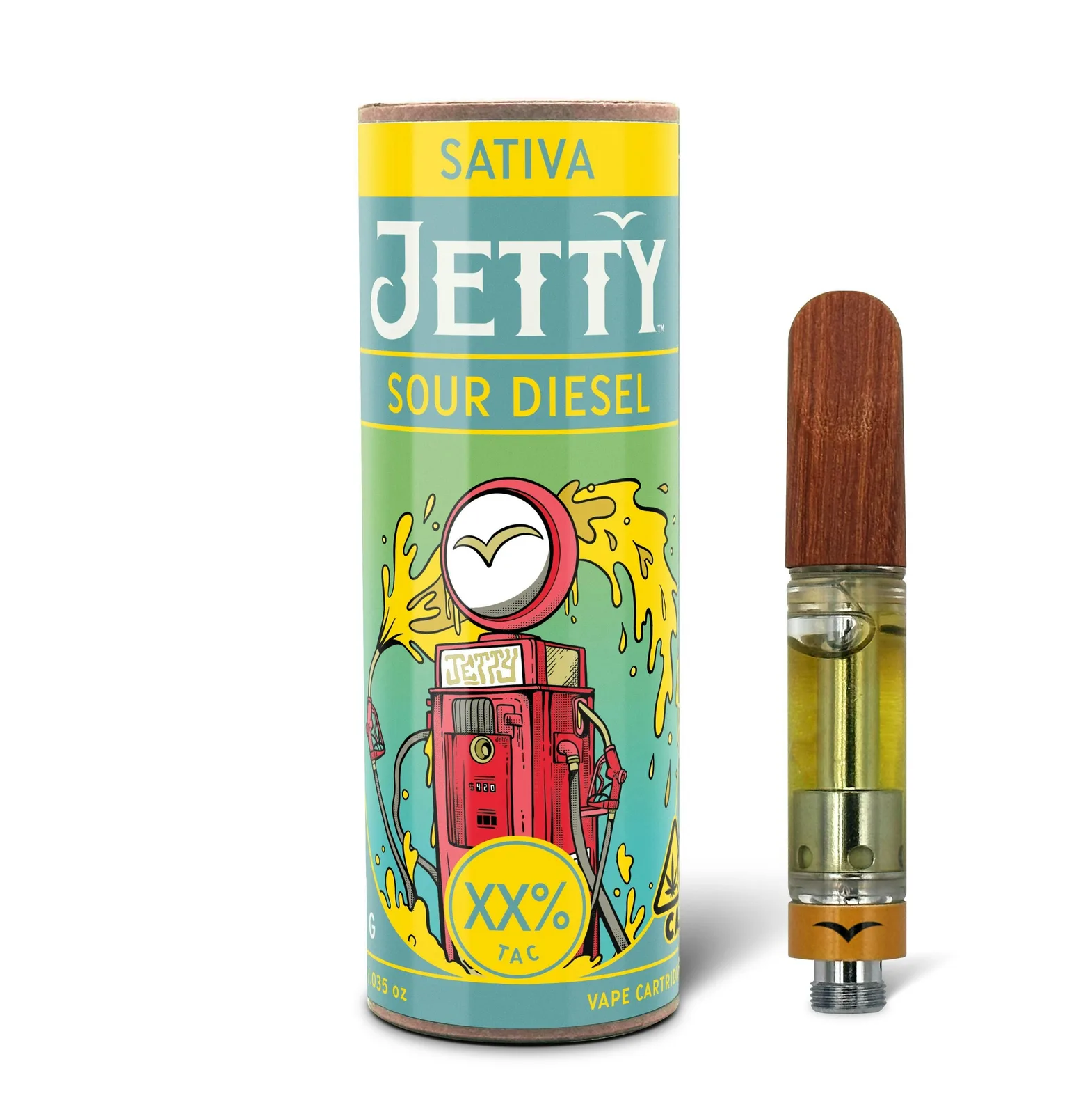 Jetty Cartridge High THC 1g Sour Diesel