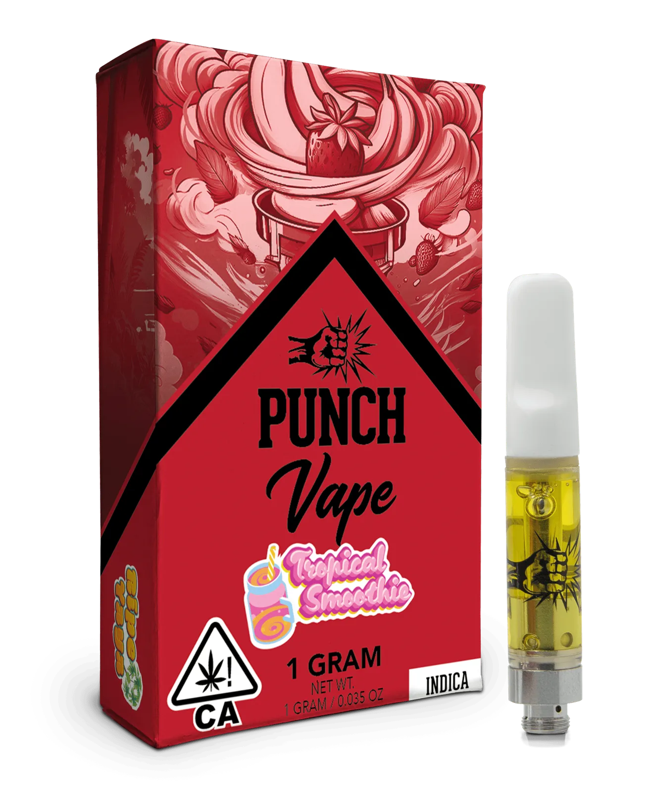 Punch - 510 Distillate Cart - Tropical Smoothie (1g) (Indica)
