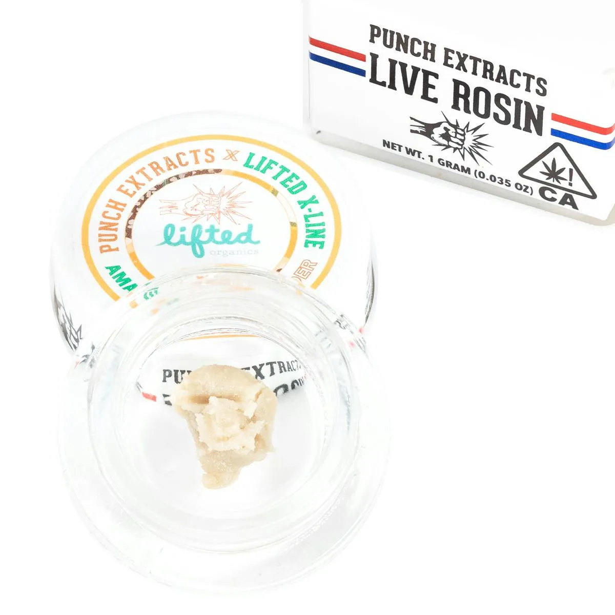 Amarelo Papaya Tier 4 Live Rosin Cold Cure Badder (1g)