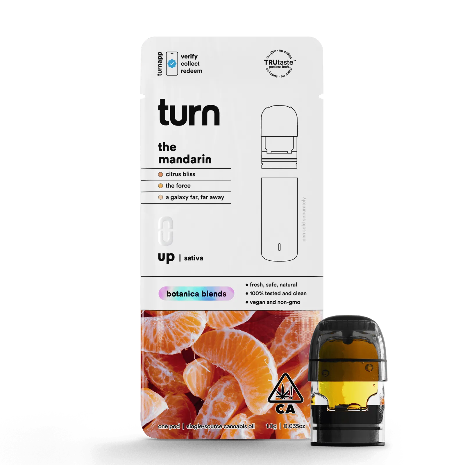 turn | The Mandarin | Pod | 1g