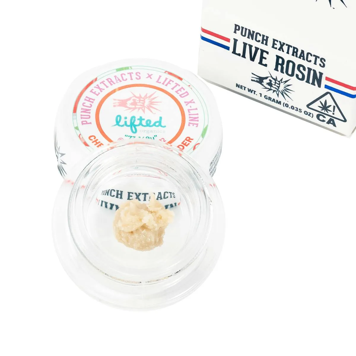 Punch | Cherry Euroz | Tier 4 Live Rosin Cold Cure Badder | 1g