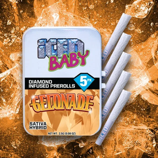 ICED - Infused Preroll - 0.5g 5pk - Gelonade