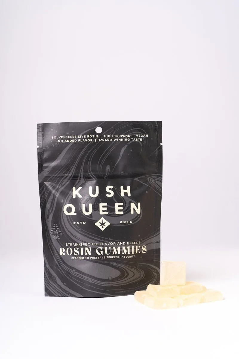 Kush Queen | Live Rosin Gummies | Gummies | 100mg | 10ct | 10mg/ea