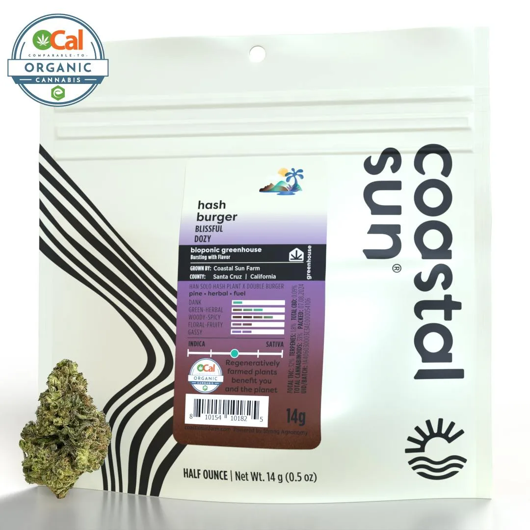 Hash Burger Greenhouse Flower 14g
