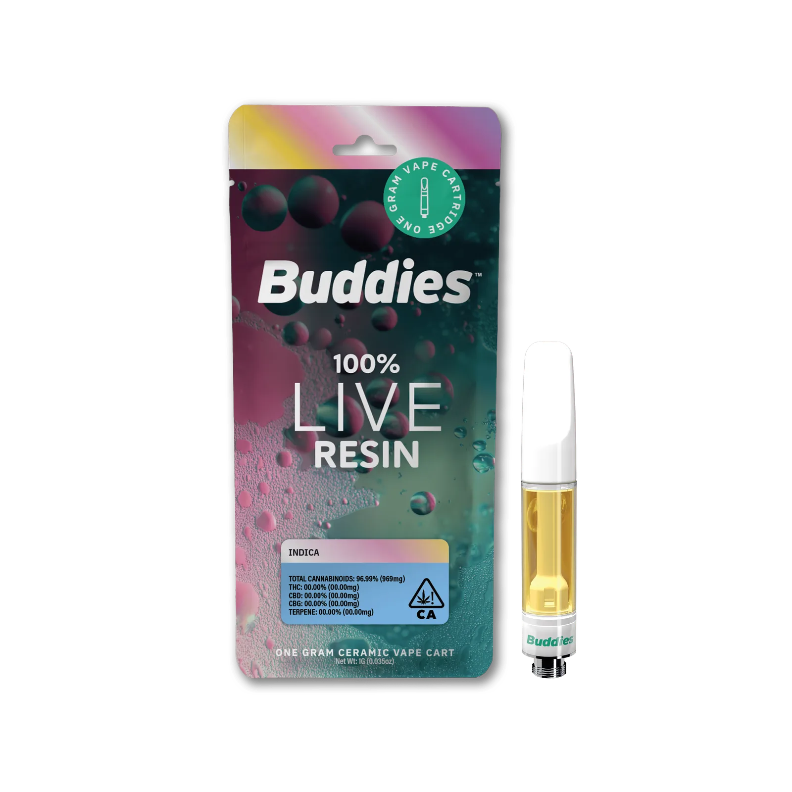 Live Resin | 1g Vape Cartridge | Donny Burger (I)