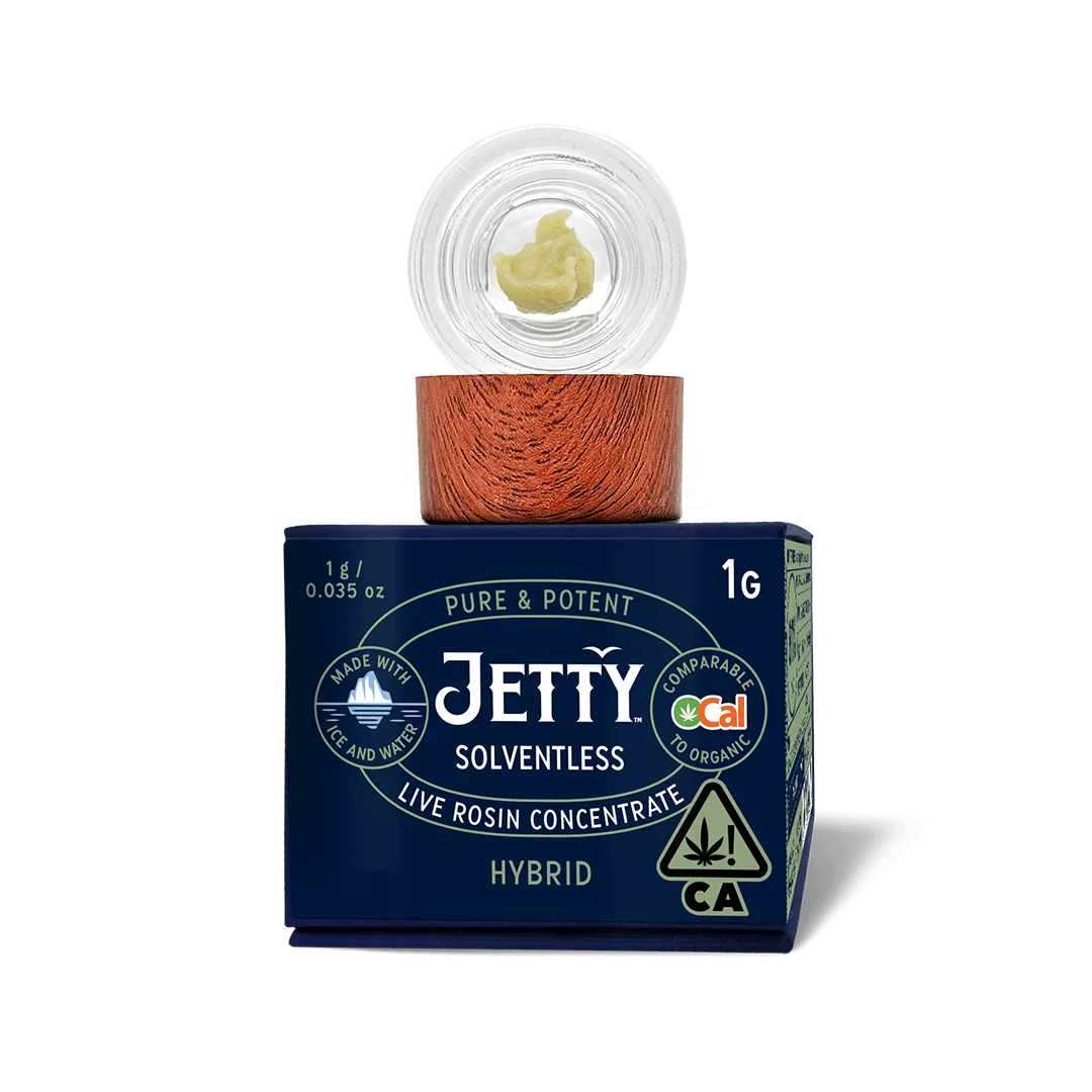 Jetty Concentrate OCal Live Rosin 1g Governmint Oasis