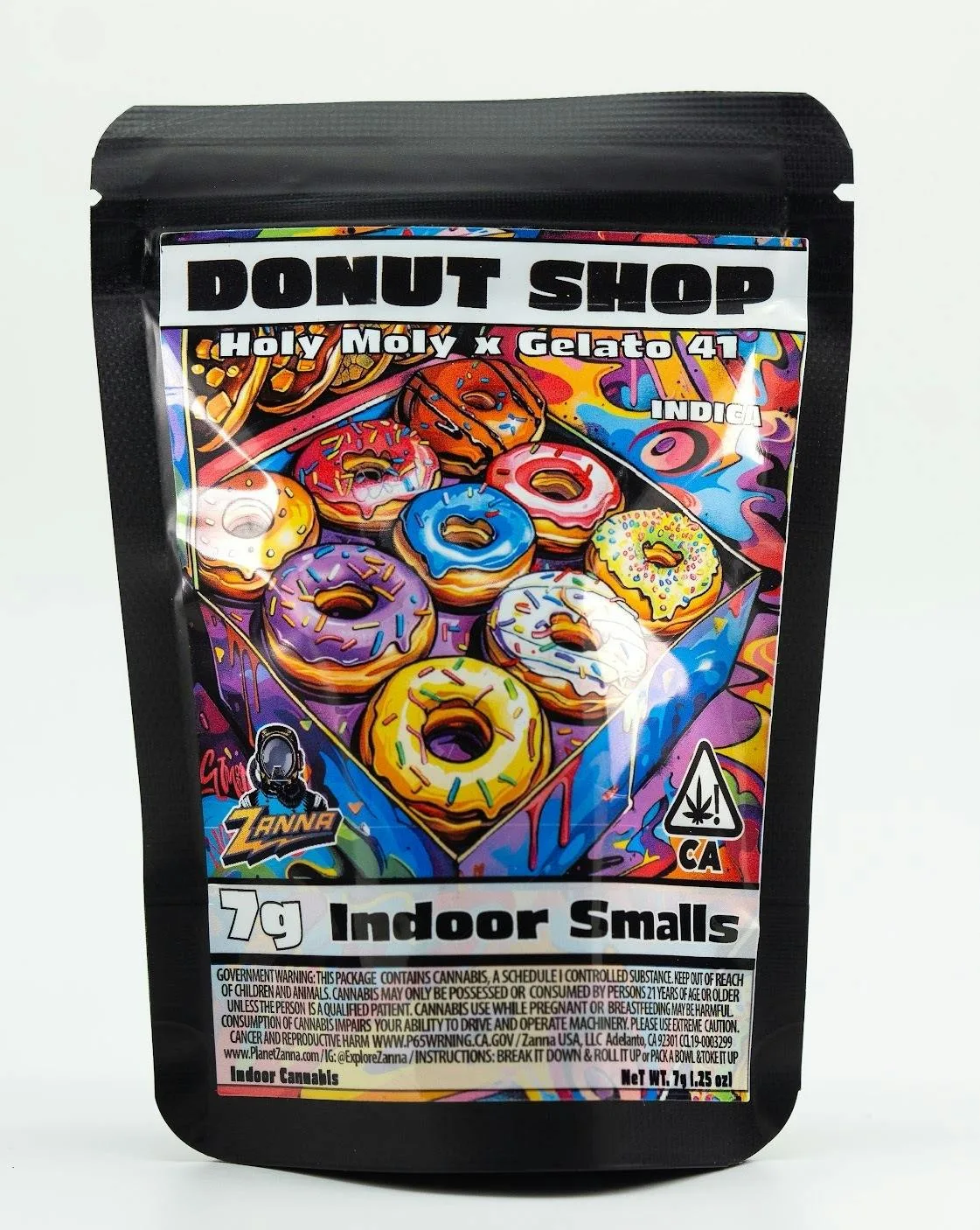 DONUT SHOP 7G SMALLS- MYLAR BAG