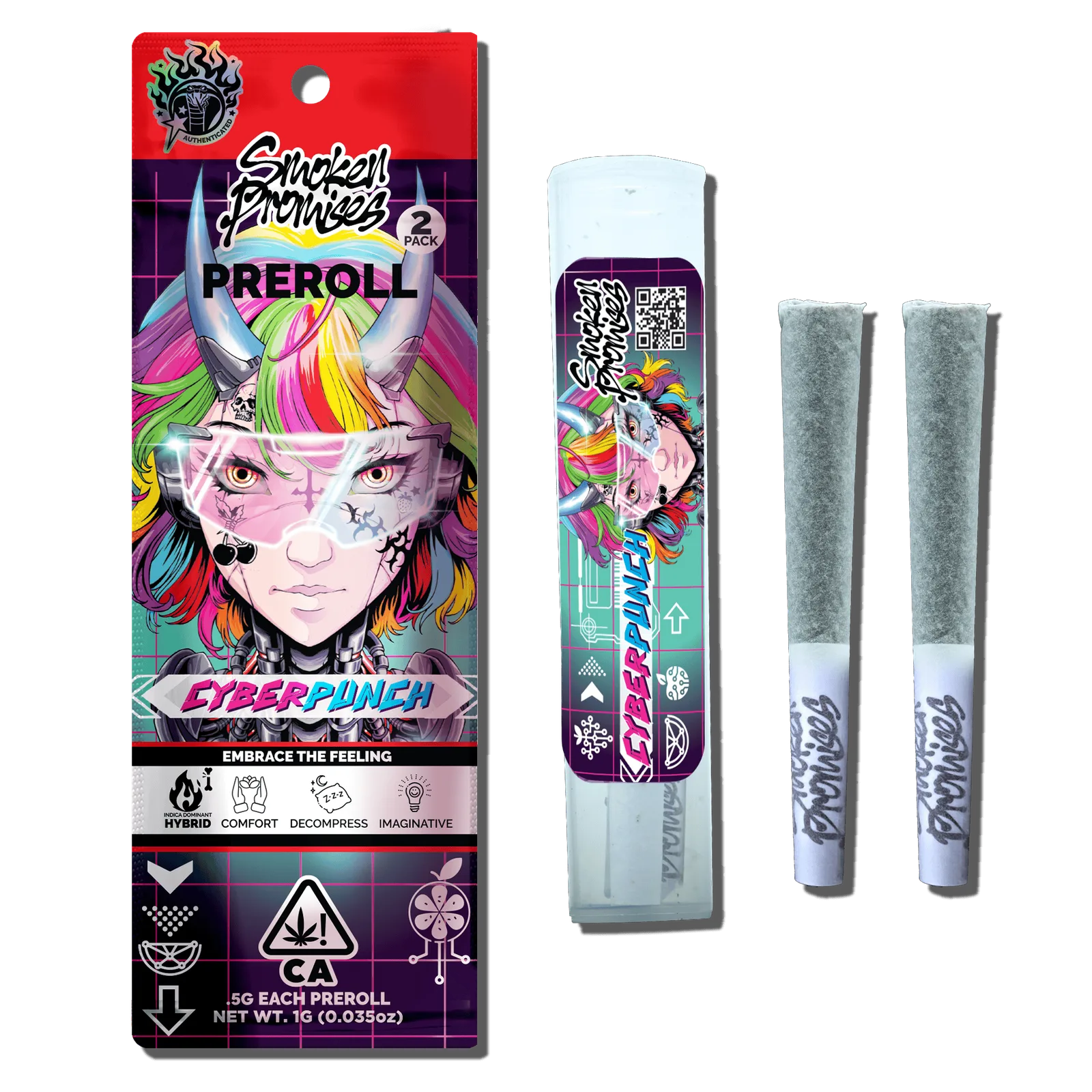 Cyber Punch | Pre Roll Pack | 1g (2 x 0.5g)