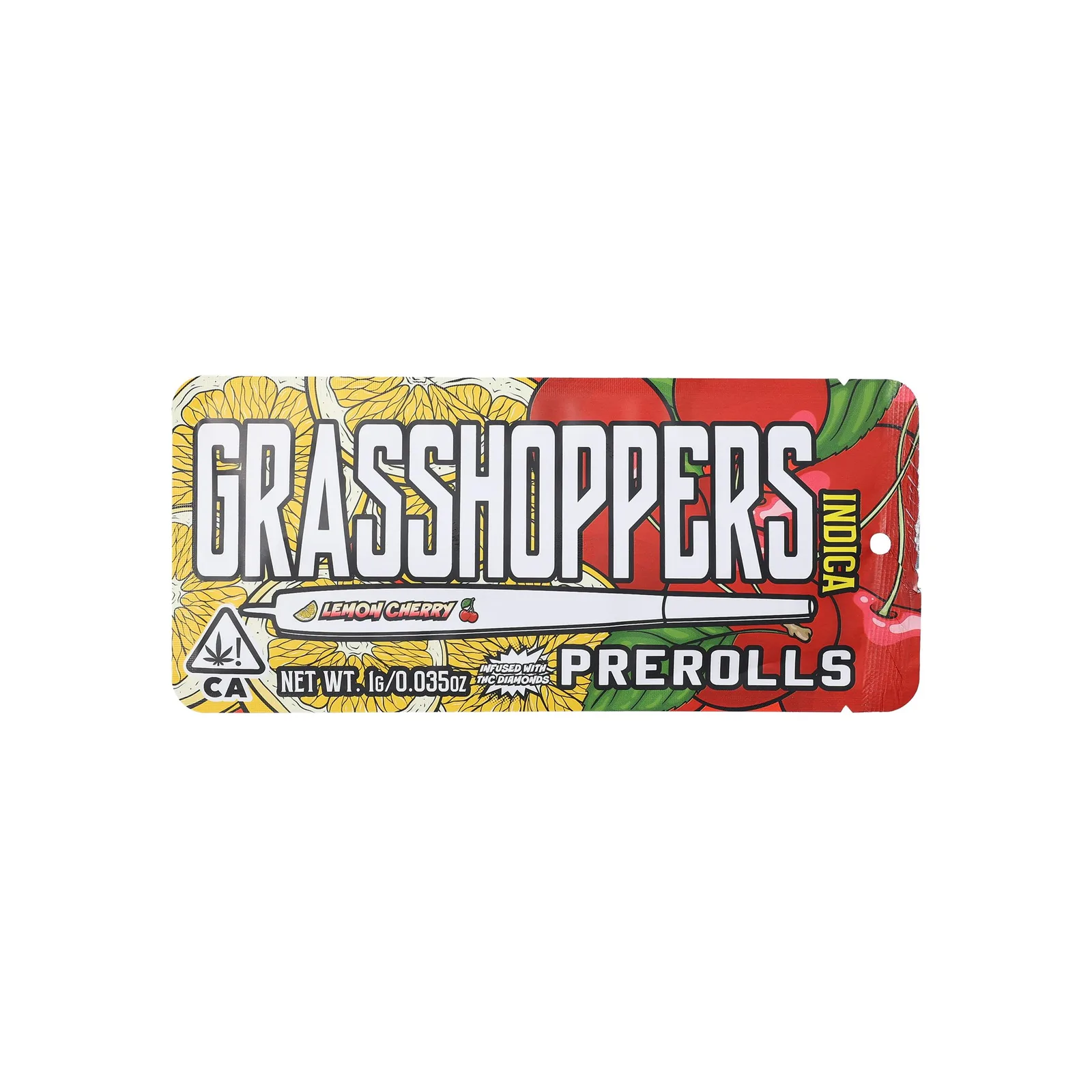 Grasshoppers - Infused Flavors Preroll 1g - Lemon Cherry