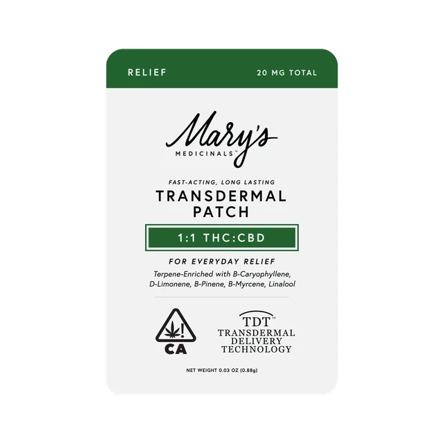 Relief (1:1) Transdermal Patch (CA)