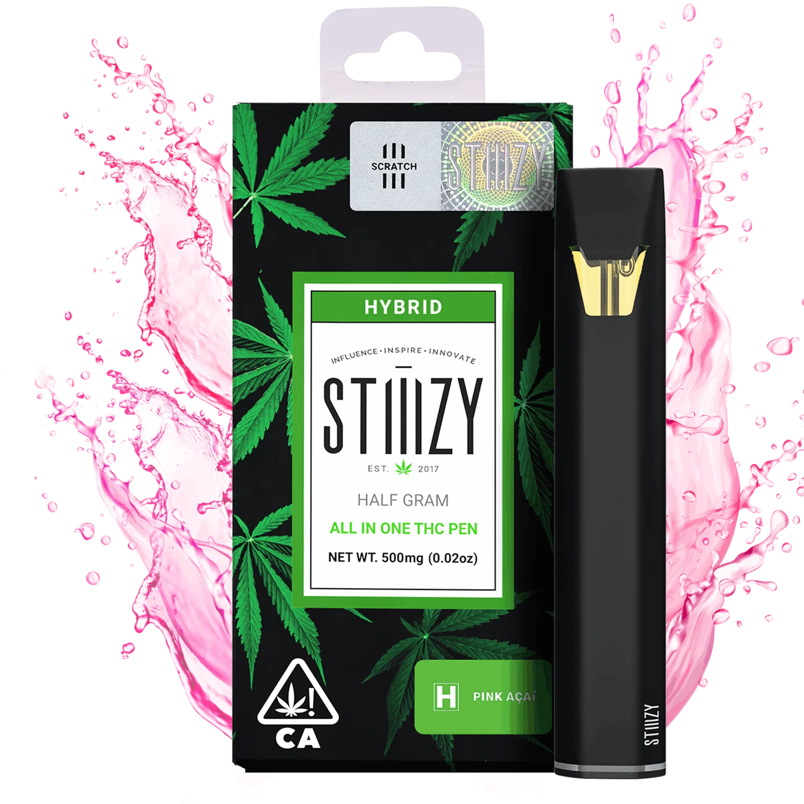 STIIIZY - ORG AIO - Pink Acai - 0.5g