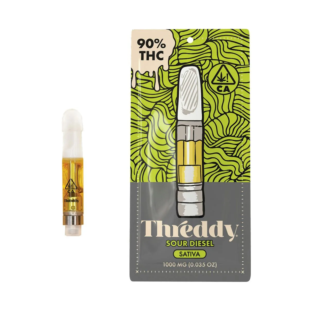 Threddy - Sour Diesel - 1G - Vape Cart