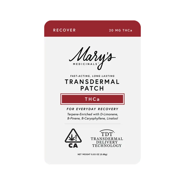 Recover (THCa) Transdermal Patch (CA)
