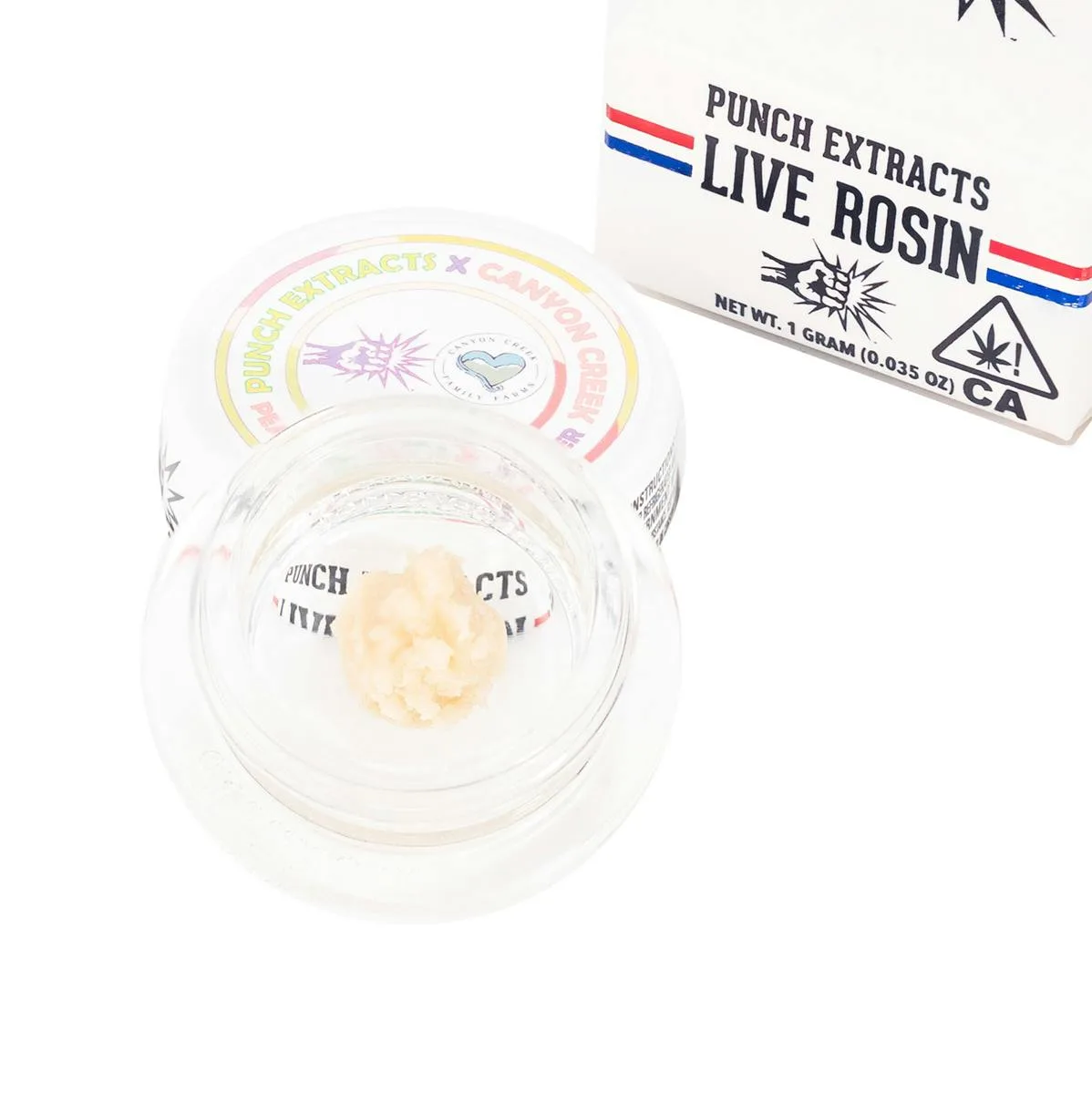 Punch | Peach Marrakesh | Tier 4 Live Rosin Cold Cure Badder | 1g