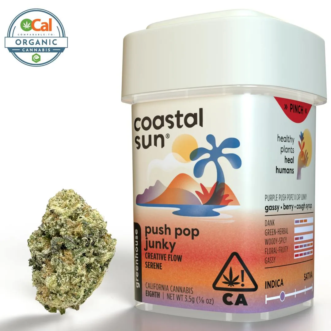 Push Pop Junky Greenhouse Flower 3.5g