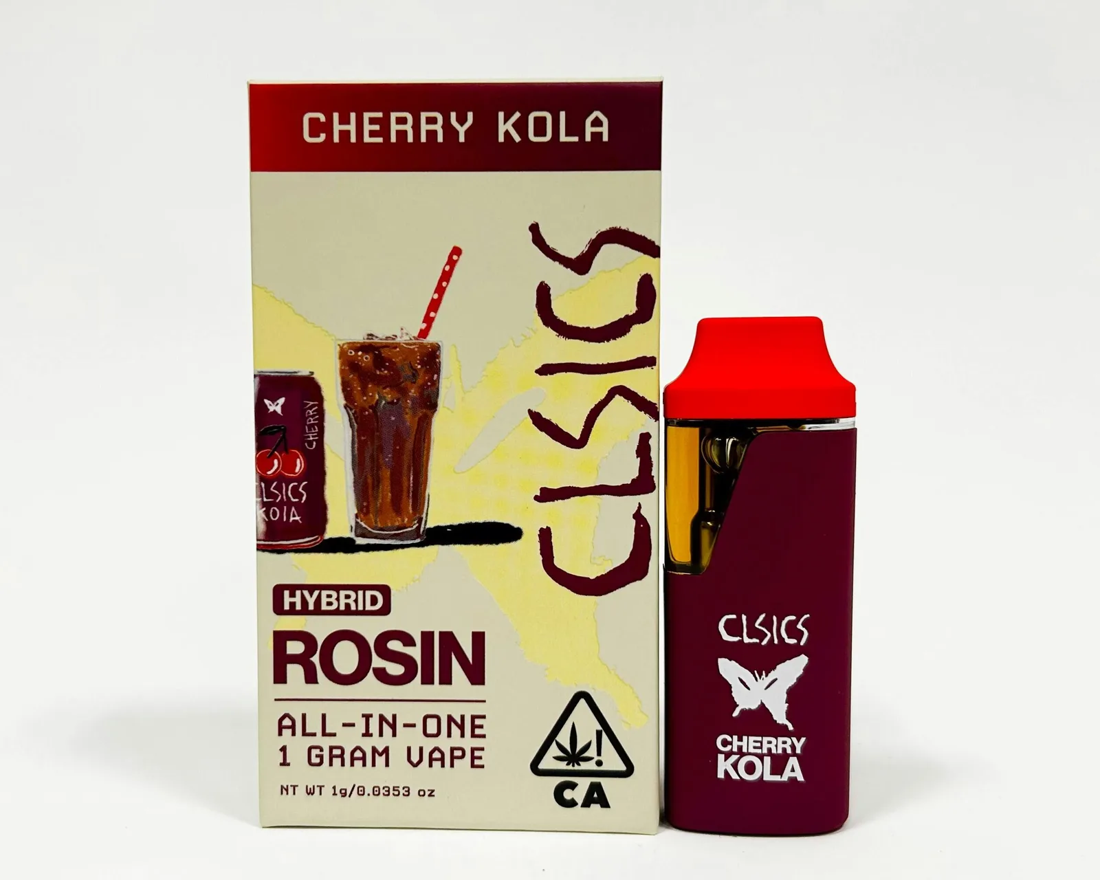 Cherry Kola - LIVE ROSIN ALL IN ONE VAPE 1g