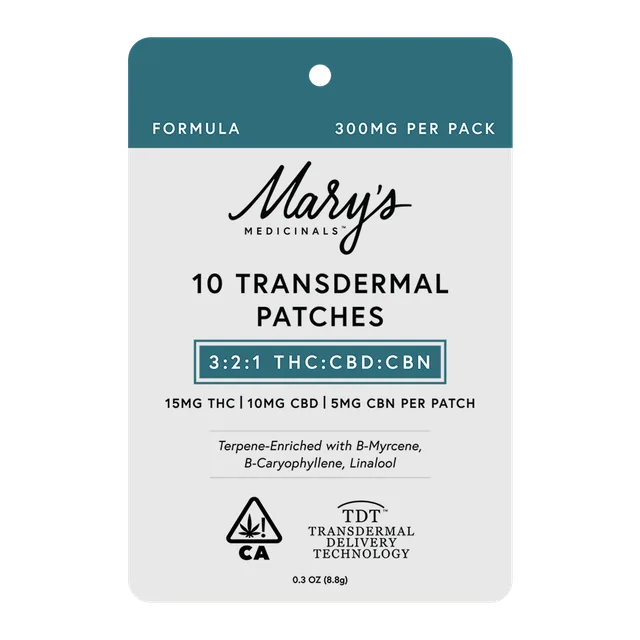 Formula (3:2:1) Transdermal Patch (CA)