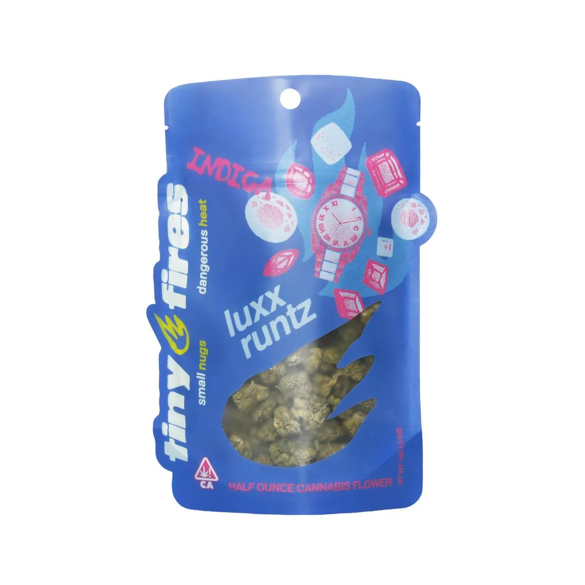 Luxx Runtz - 1/2 oz Indica Flower | Tiny Fires