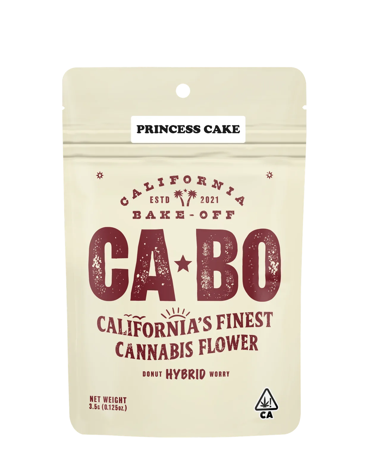 CABO 3.5g Flower - Princess Cake - Hybrid