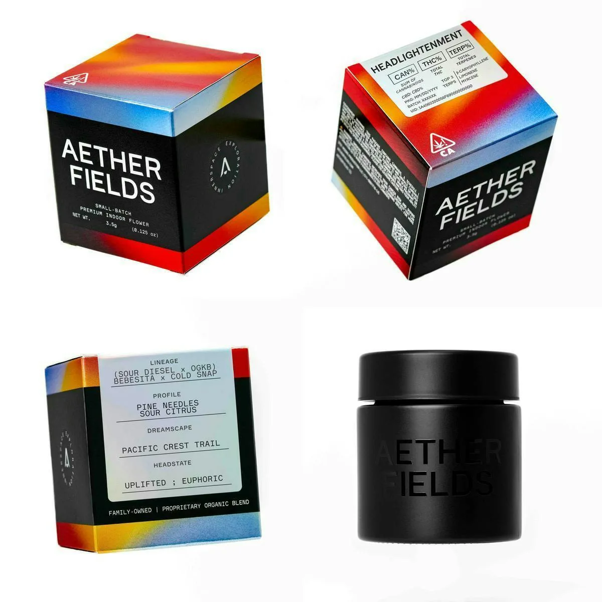 Aether Fields | Headlightenment | Big Buds | 3.5g
