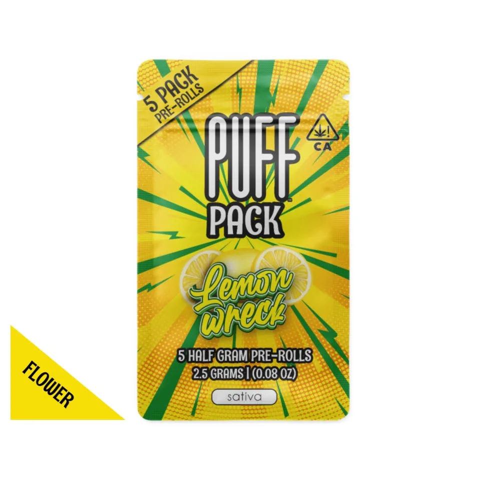 Lemon Wreck Pre-Rolls 5pk - 2.5g
