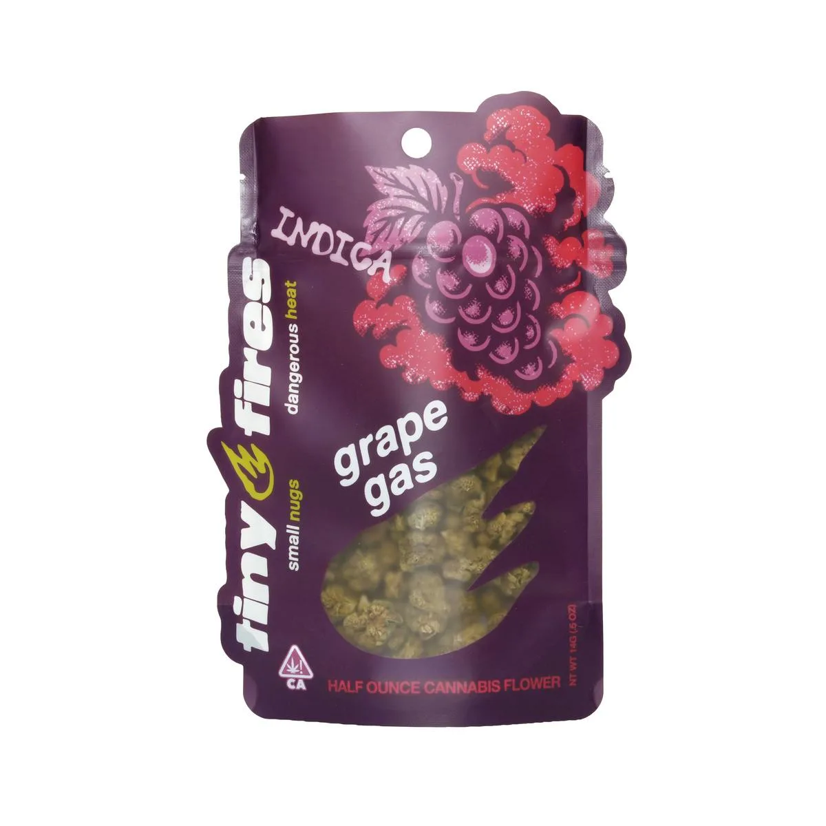 Grape Gas - 1/2 oz Indica Flower | Tiny Fires