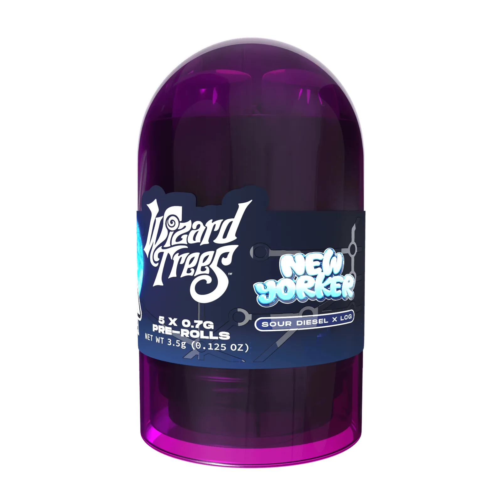 Wizard Trees | .7g Pre-Roll 5PK- New Yorker