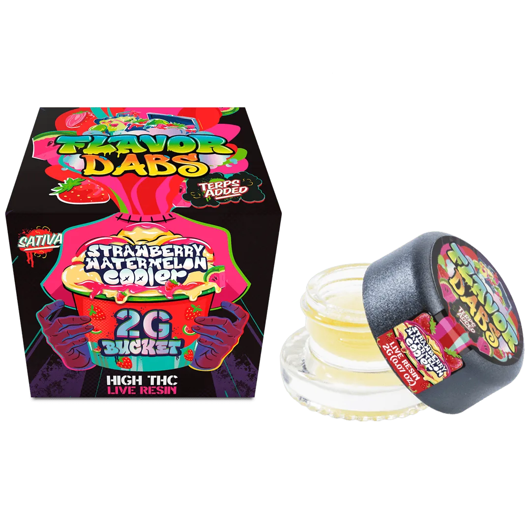 Loud + Clear - Strawberry Watermelon Cooler Flavor Dabs - 2g Live Resin