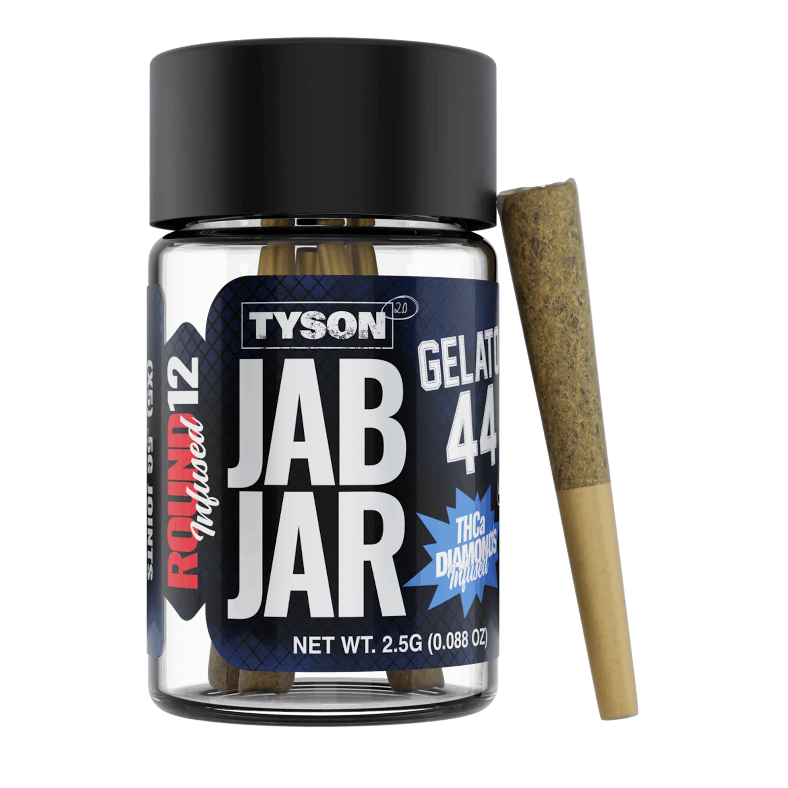 Tyson 2.0 | Jab Jar | Gelato 44 | Infused Minis | 0.5g eah | 5pk
