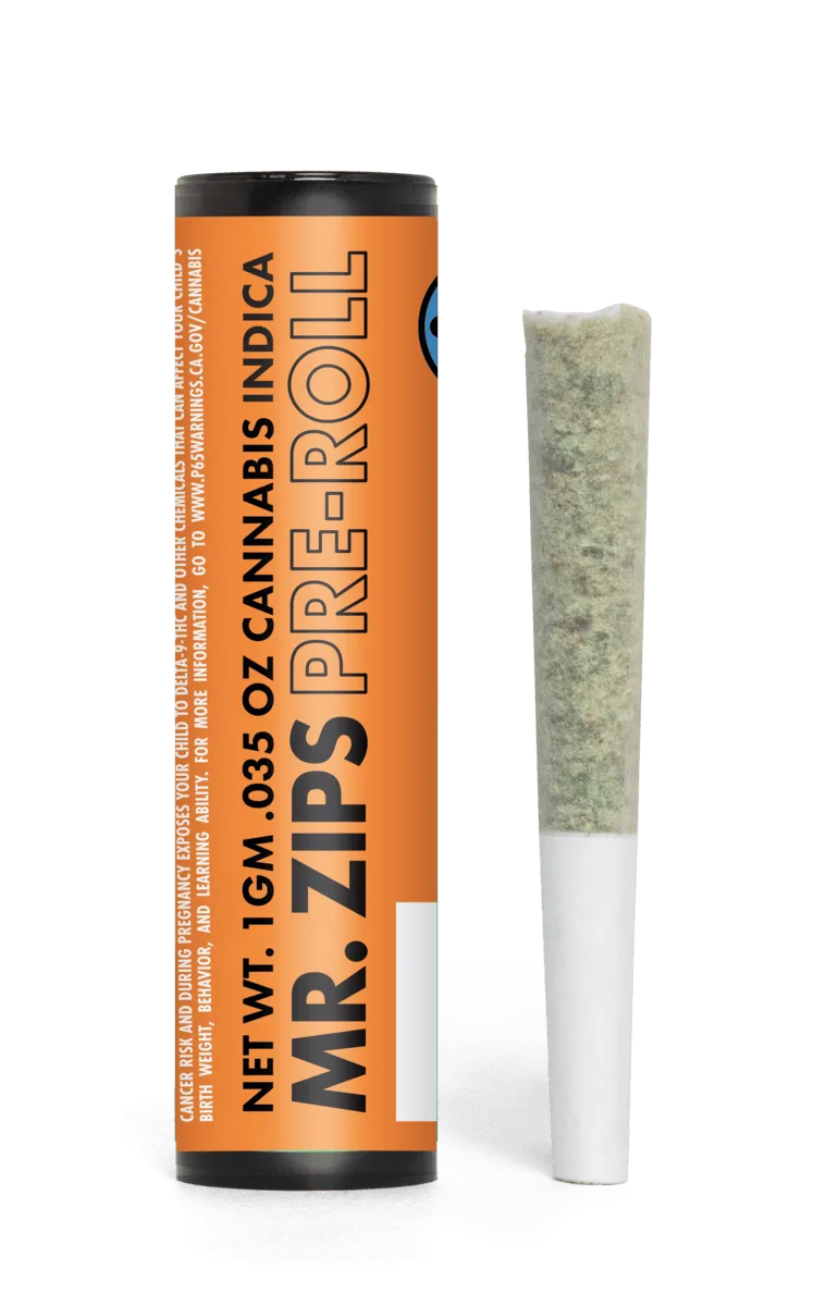 MR. ZIPS | Mango Haze | Sativa | Pre-Roll | Single 1g