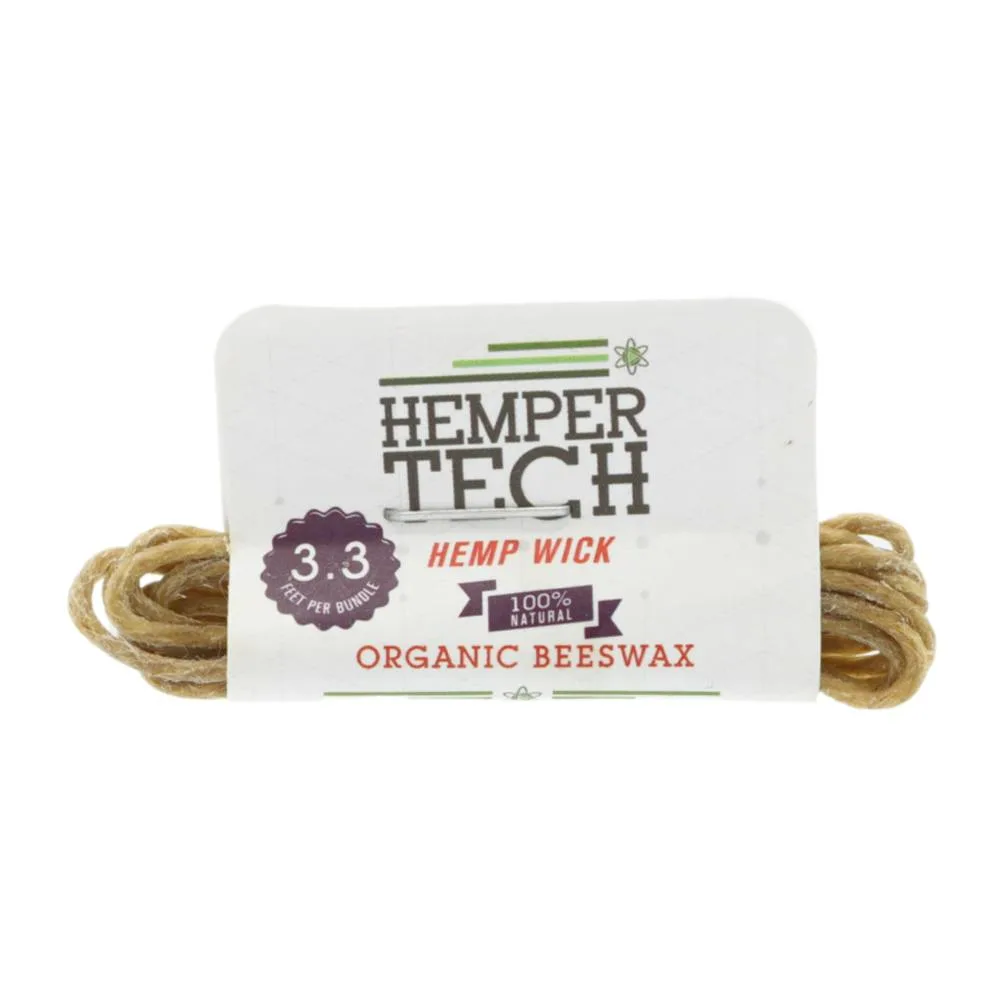 ORGANIC HEMP WICK
