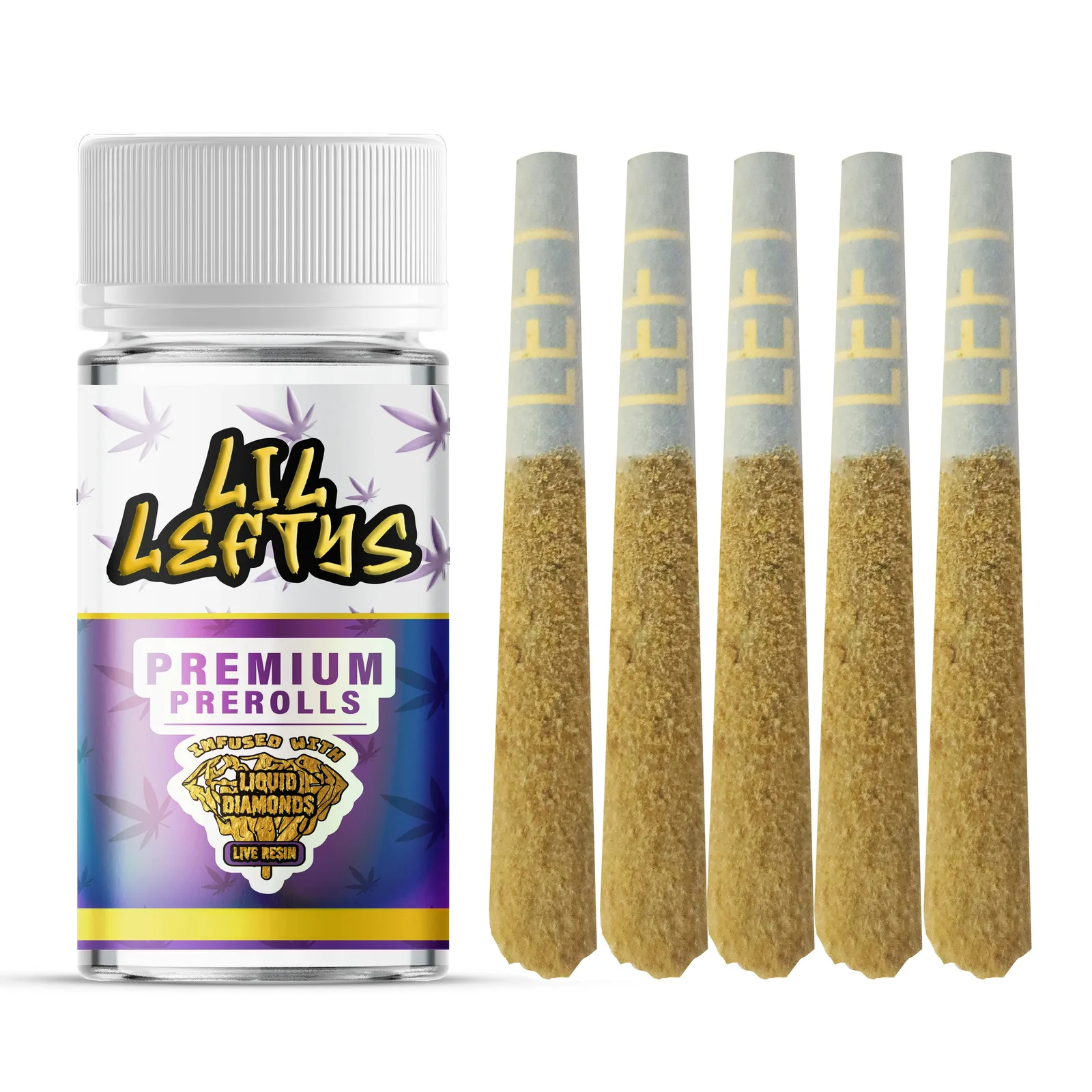 LIL LEFTYS Infused Prerolls - Grape Cookies 🍪
