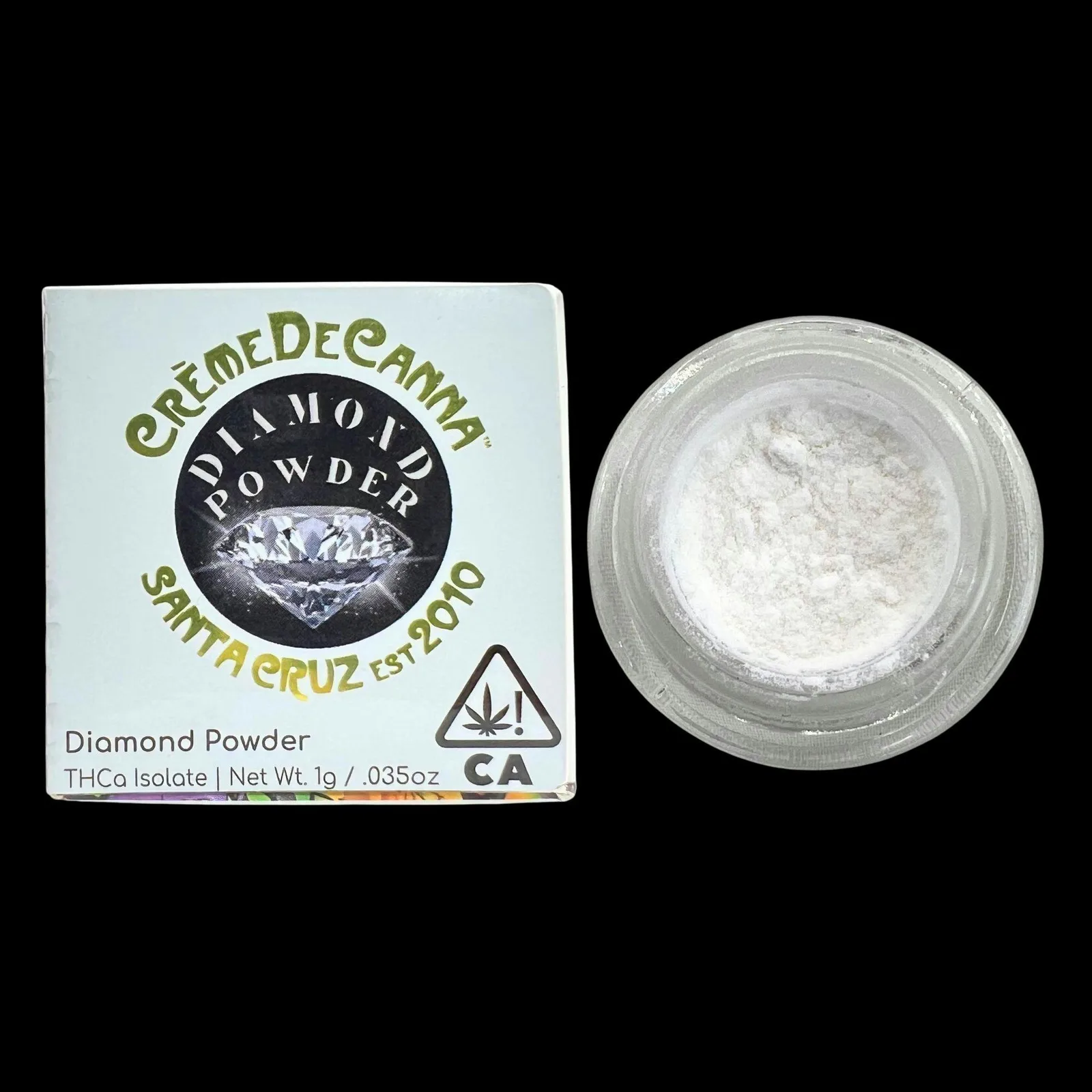 Creme De Canna - THCa Isolate - Diamond Powder - 1g
