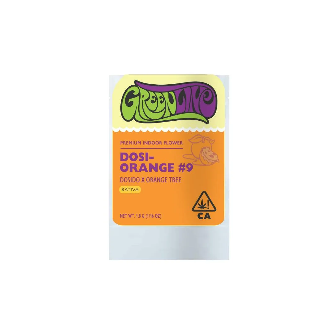 Dosi-Orange #9 - 1/16 oz - Indoor - Sativa - 1.8g