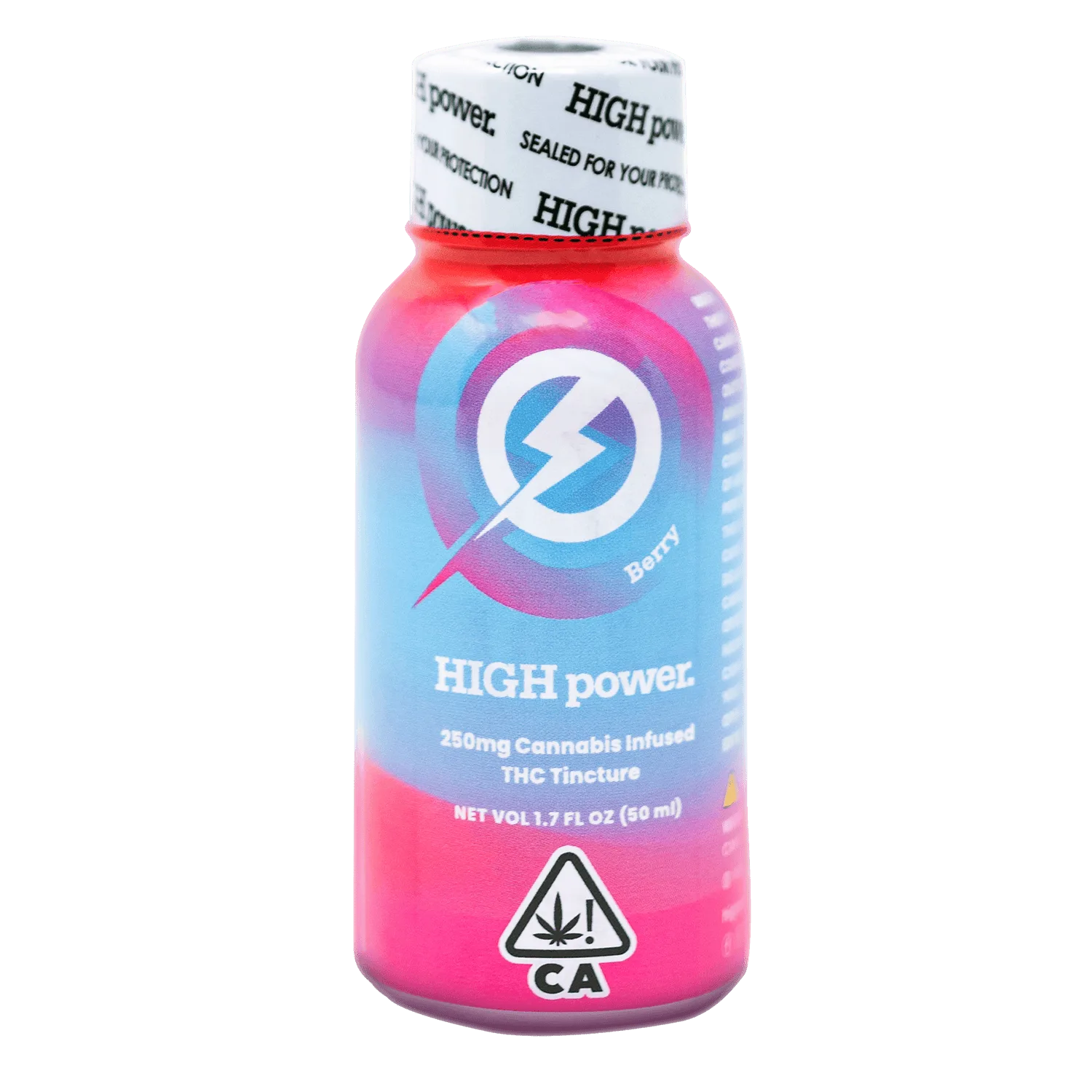 HIGH power syrup - Berry 250mg THC Single
