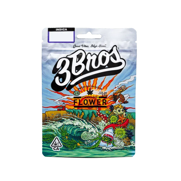 3 Bros | Indoor Flower | 3.5g | Black Velvet | Indica