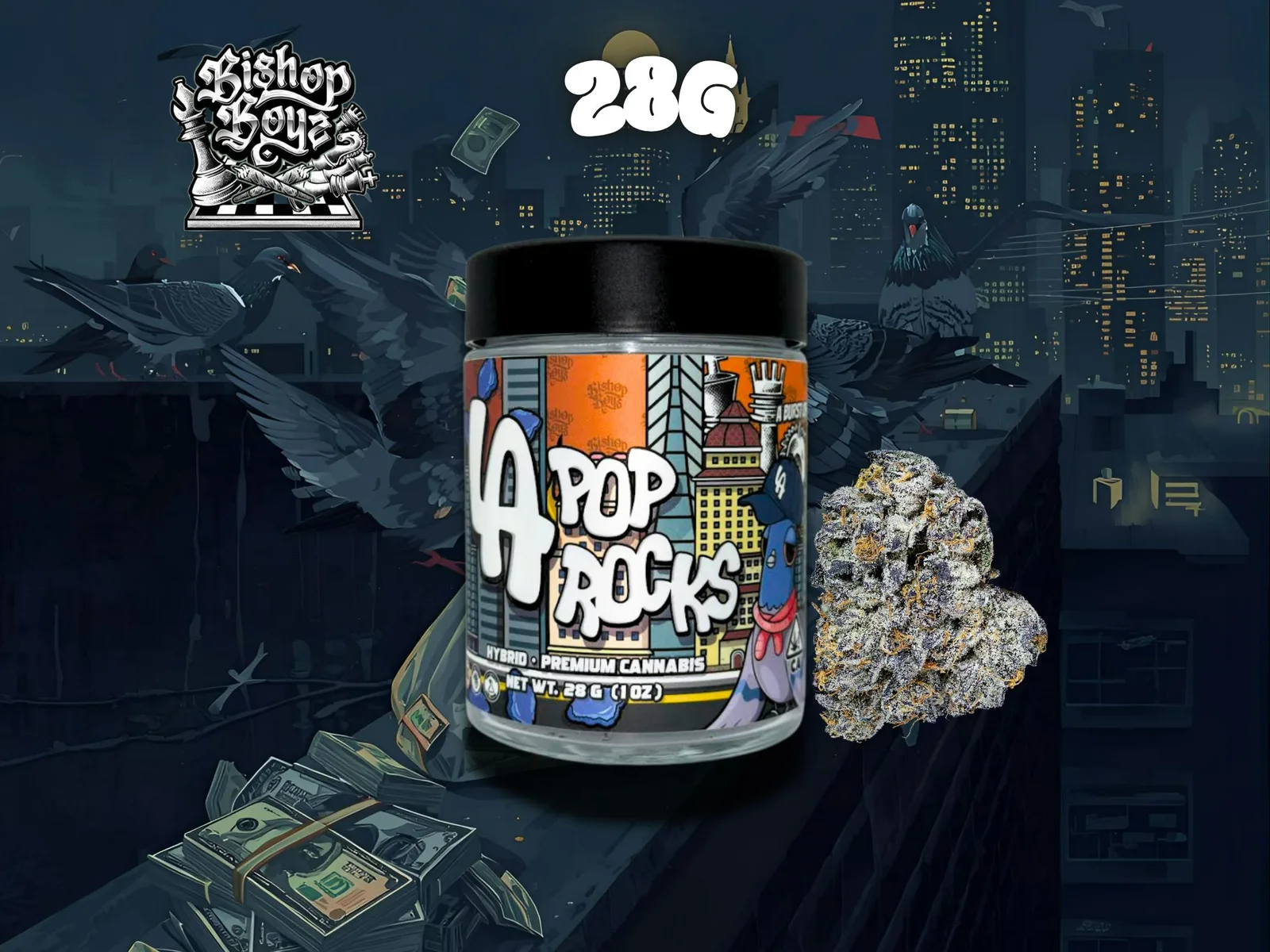 Bishop Boyz LA Pop Rocks 28g