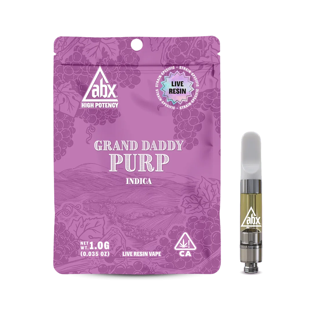 ABX - Grand Daddy Purp High Potency Vape - 1g