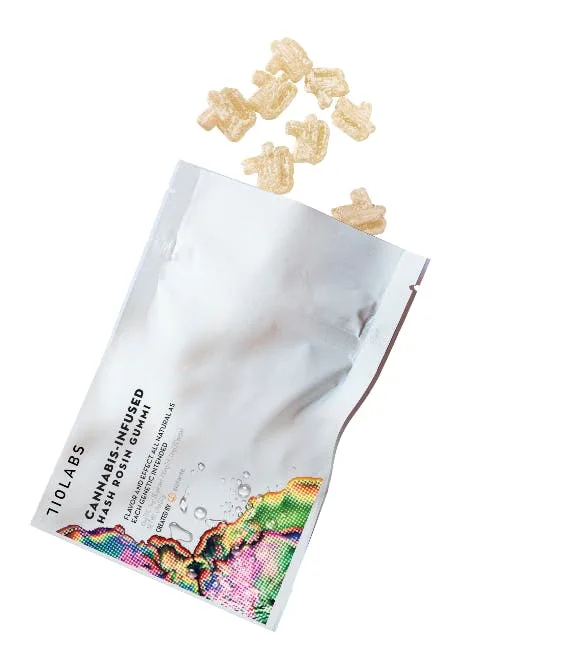 Dulce De Fresa #5 Hash Rosin Gummies 100mg