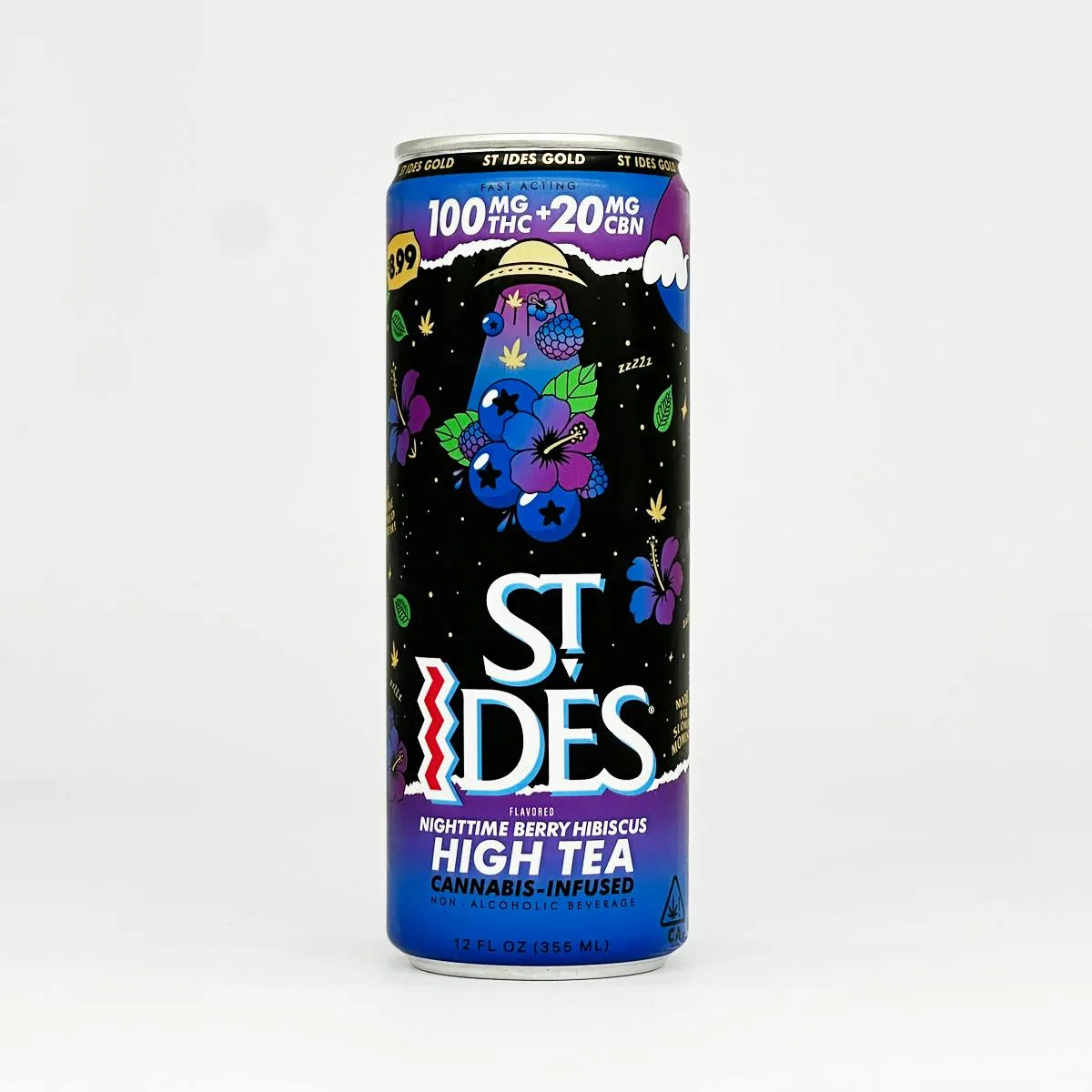 ST IDES - Beverage - High Tea - Nighttime Berry Hibiscus THC:CBN 120mg